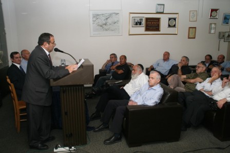 גלרייה - הרצאתו של אלוף במיל' ישעיהו גביש , 20 מתוך 49