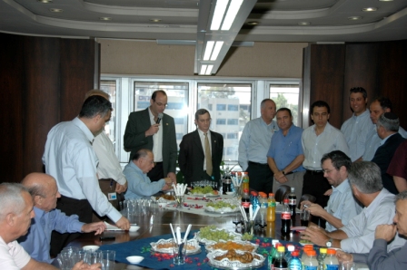 גלרייה - טקס חתימת הסכם 10 הקומות בניין יהלום 6.5.2008, 2 מתוך 8
