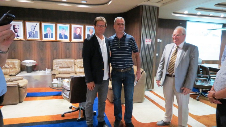 גלרייה - מאמן נבחרת רוסיה Mr. Fabio Capello ביקר בבורסה 9.6.2013, 22 מתוך 33