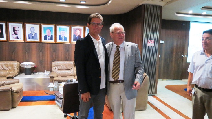 גלרייה - מאמן נבחרת רוסיה Mr. Fabio Capello ביקר בבורסה 9.6.2013, 23 מתוך 33