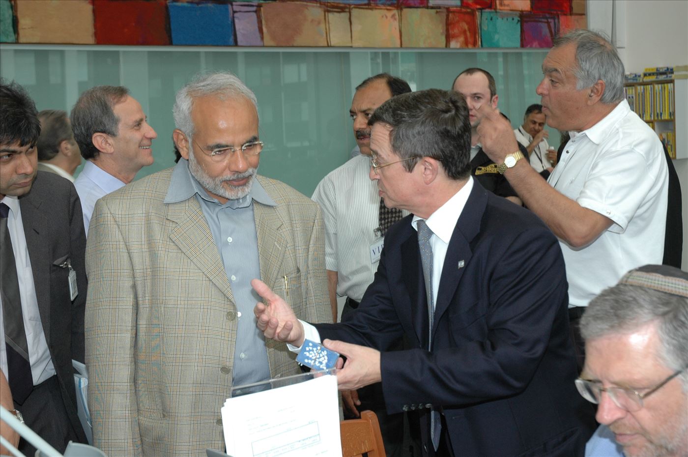 גלרייה - ביקור ראש ממשלת הודו 14.5.2006, 3 מתוך 7