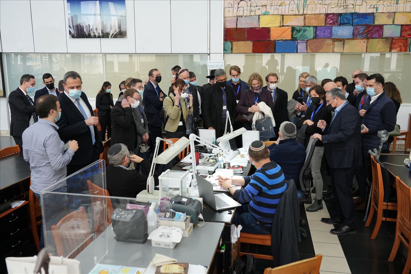 גלרייה - ביקור נספחים מסחריים מהאיחוד האירופי 16.3.2022, 13 מתוך 20