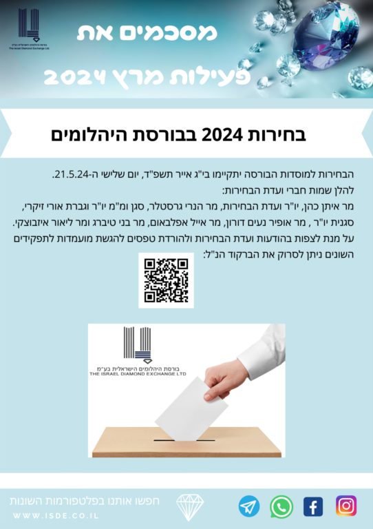 ניוזלטר מרץ