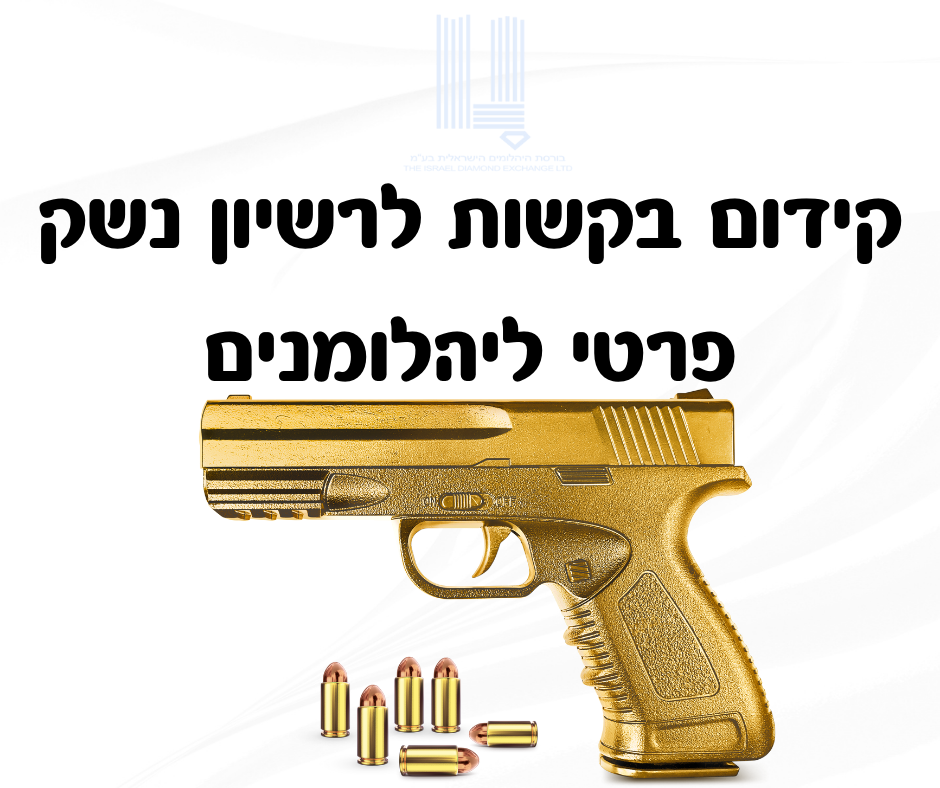 קידום בקשות לרשיון נשק פרטי