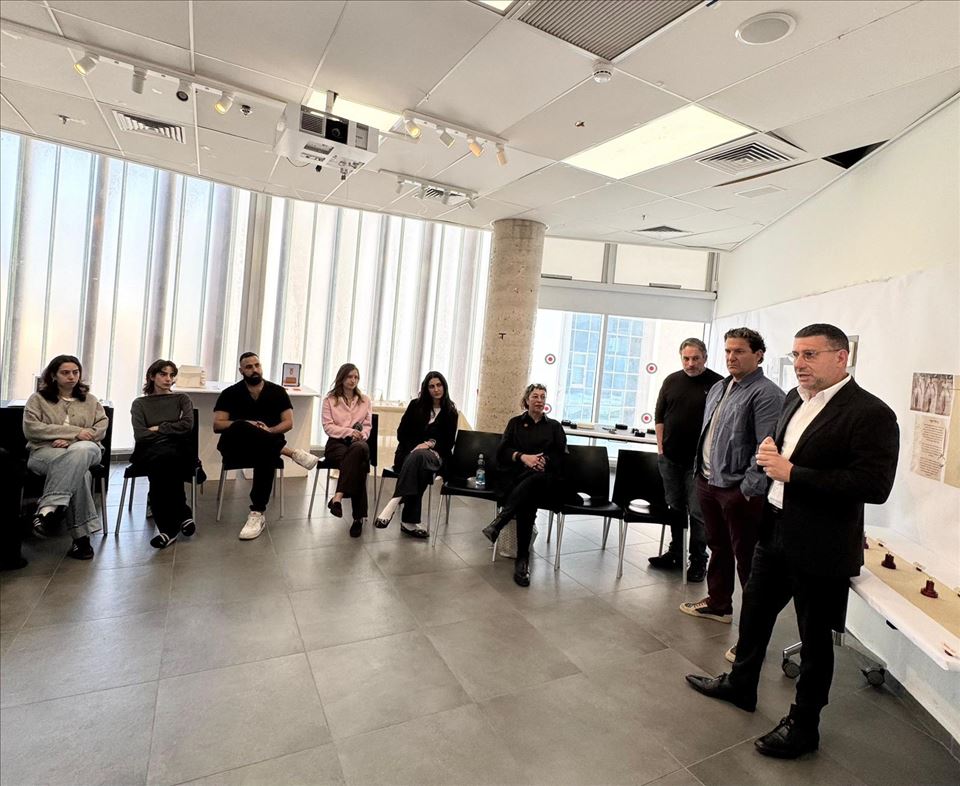 ביקור במכללת שנקר לרגל סיום קורס יהלומים לנצח - שת״פ בין הבורסה ליהלומים לבין המחלקה לעיצוב תכשיטים בשנקר